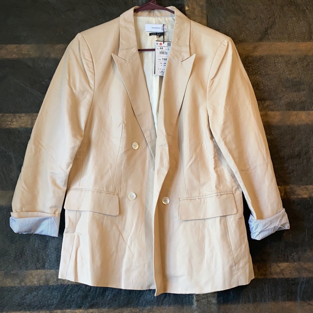 Blush Pink Blazer